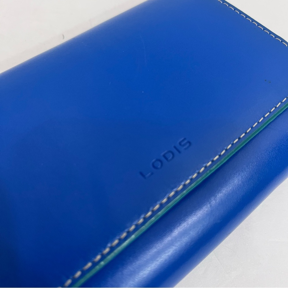 Lodi’s blue wallet / wristlet - Picture 2 of 6